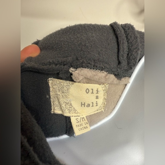 OlI & Hali Colorblock Long Sherpa Size S/M - Picture 5 of 7